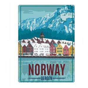 Bergen Norway Souvenir Magnet